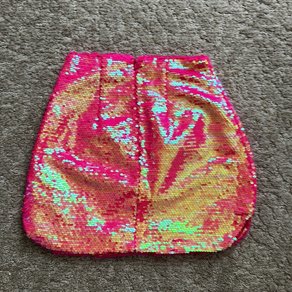 Iridescent Sequin Skirt - Picture 2 of 2